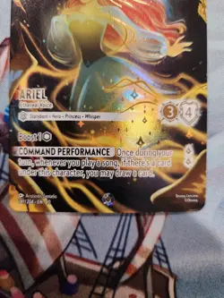 Disney Lorcana Ariel - Ethereal Voice (Iconic) 241/204 - Whispers in the Well - Image 4