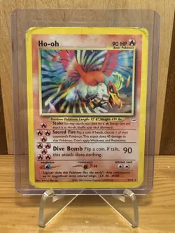 Ho-oh 7/64 Holo Pokemon Card Neo Revelation 2001 Nintendo TCG - Image 2