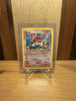 Ho-oh 7/64 Holo Pokemon Card Neo Revelation 2001 Nintendo TCG - Image 4