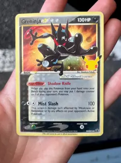Greninja Gold Star SWSH144 Black Star Promo Holo Pokemon Card HP 🔥 - Image 1