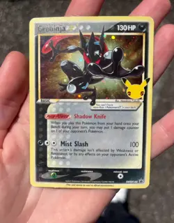 Greninja Gold Star SWSH144 Black Star Promo Holo Pokemon Card HP 🔥 - Image 2