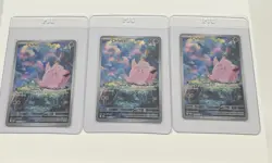 Clefairy 94/88 Perfect Order Full Art Illustration Rare Pokemon Card-lot of 3 NM - Image 1