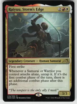 Raiyuu, Storm's Edge Foil R Promo Pack: Kamigawa: Neon Dynasty 232 MTG - Image 1