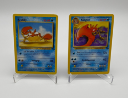 Pokemon Trading Card Game TCG Fossil Krabby & Kingler 51/62 - 38/62 - Image 1