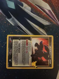 Pokemon Umbreon Star 17/17 Ultra Rare 2007 70HP Regular Darkness Card - Image 2