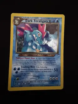 Dark Feraligatr 5/105 Pokemon Card TCG Neo Destiny Unlimited Holo Rare - Image 1