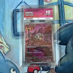 Cubone 0407/07 SCHN Gem Pack Vol.3 ACE 10 GEM MINT S-Chinese Exclusive Card - Image 1