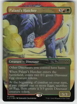 Palani's Hatcher (Borderless) Foil R The Lost Caverns of Ixalan 332 MTG - Image 1