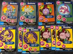 PokeTrivia Lot Of 10 Pokemon Cards Total Abra, Kadabra - Image 1