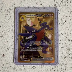 Pokemon Cynthia's Garchomp EX Hyper Rare DRI Card 241/182 - Image 1