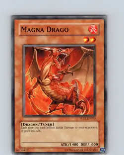 Yu-Gi-Oh TCG Magna Drago 5DS1-EN013 Unlimited Regular Common Card NM - Image 1