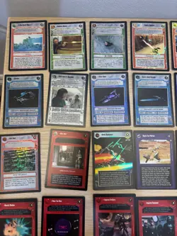 Star Wars CCG Reflections III 3 Foil cards x38 No duplicates Unplayed - Image 2