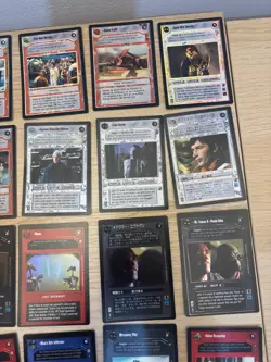 Star Wars CCG Reflections III 3 Foil cards x38 No duplicates Unplayed - Image 3