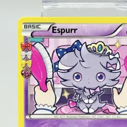 Pokemon Espurr RC14/RC32 Generations: Radiant Collection Regular Card LP - Image 2