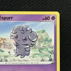 Pokemon 2021 Battle Styles Espurr Card #60/163 NM - Image 3