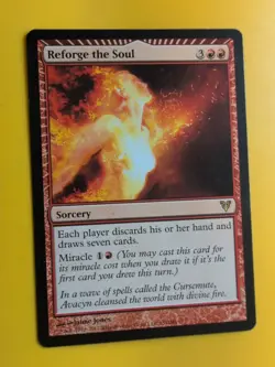 Reforge the Soul. Avacyn Restored. Sorcery Magic the Gathering Card. - Image 3