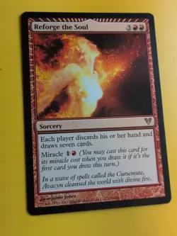 Reforge the Soul. Avacyn Restored. Sorcery Magic the Gathering Card. - Image 4