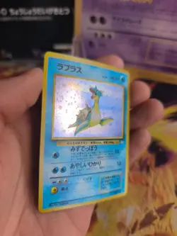 Pokemon Karte Card Lapras Mysterious Of Fossil 1997 Holo Wotc japanese NM+ - Image 3