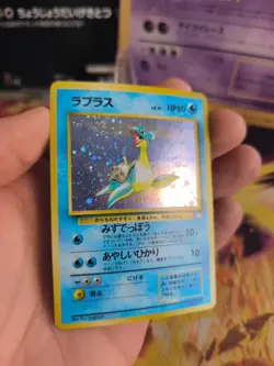 Pokemon Karte Card Lapras Mysterious Of Fossil 1997 Holo Wotc japanese NM+ - Image 4