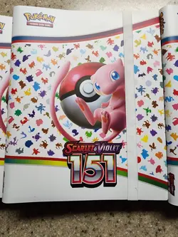 Pokemon Scarlet & Violet 151 - Mew Binder Collection - Binder Only NO CARDS - Image 2