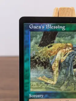 Gaea's Blessing Foil Arena League Promo LP MTG Magic the Gathering Card Holo - Image 2