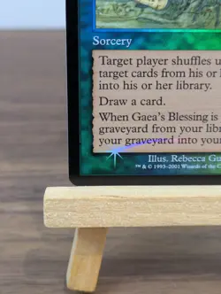 Gaea's Blessing Foil Arena League Promo LP MTG Magic the Gathering Card Holo - Image 3