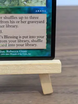 Gaea's Blessing Foil Arena League Promo LP MTG Magic the Gathering Card Holo - Image 5