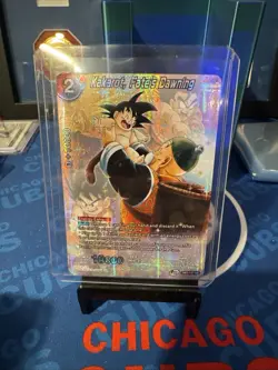 Kakarot Fate's Dawning DB3-127 Alternate Art Foil Dragon Ball Super Card Game NM - Image 1