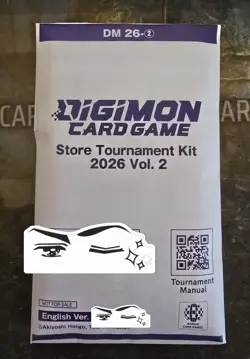 Digimon Card Game Store Tournament Kit 2026 Vol. 2 - Image 1