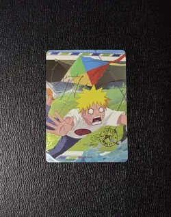 Naruto Uzumaki NRSA01-PU-003L4 Heavens Scroll English Naruto Kayou Card NM - Image 1