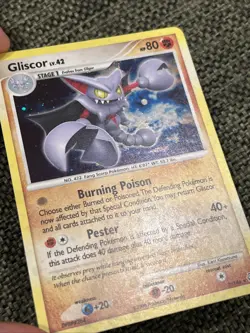 Pokemon Card - Gliscor Legends Awakened 5/146 Holo Rare NM - Image 2