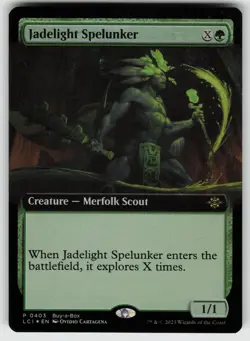 Jadelight Spelunker (Extended Art) Foil P Buy-A-Box Promos 403 MTG - Image 1