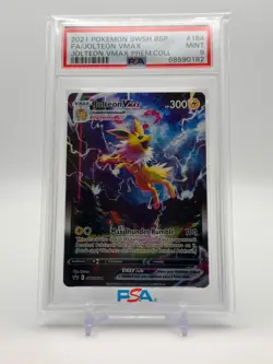 Jolteon VMAX SWSH184 SWSH: Sword & Shield Promo Cards Holo PSA 9 - Image 1
