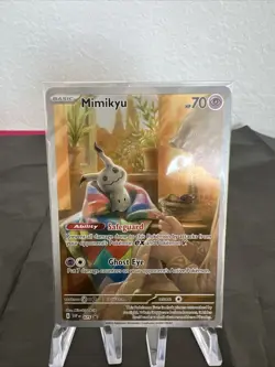 Pokemon TCG Mimikyu Scarlet & Violet Promo Card 075/Promo Factory Sealed - Image 1