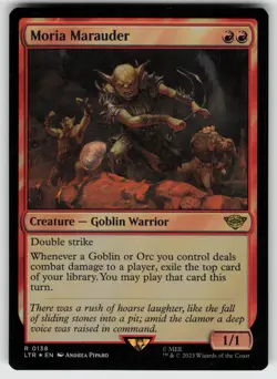 Moria Marauder Foil R Universes Beyond: LotR MTG - Image 1
