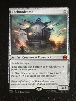 MTG Teenage Mutant Ninja Turtles Technodrome 0179 NM Mythic - Image 1