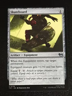 MTG Teenage Mutant Ninja Turtles Skateboard 0178 NM - Image 1