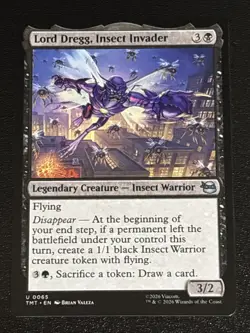 MTG Teenage Mutant Ninja Turtles Lord Dregg, Insect Invader 0065 NM - Image 1