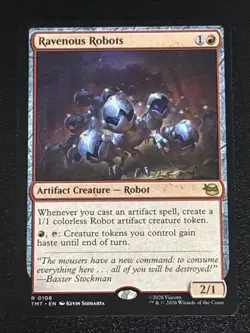 MTG Teenage Mutant Ninja Turtles Ravenous Robots 0106 NM Rare - Image 1