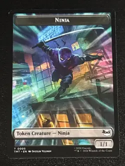 MTG Teenage Mutant Ninja Turtles Ninja/Mutagen Double-Sided Token 0005/0009 NM - Image 1