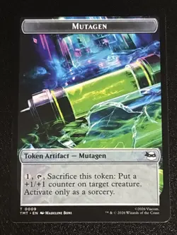 MTG Teenage Mutant Ninja Turtles Ninja/Mutagen Double-Sided Token 0005/0009 NM - Image 2