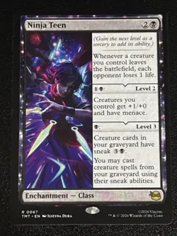 MTG Teenage Mutant Ninja Turtles Ninja Teen 0067 NM Rare - Image 1