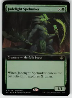 Jadelight Spelunker (Extended Art) Foil P Buy-A-Box Promos 403 MTG - Image 1