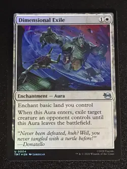 MTG Teenage Mutant Ninja Turtles Dimensional Exile Foil 0004 NM - Image 1