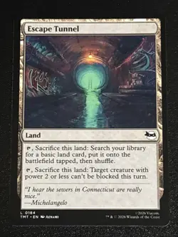 MTG Teenage Mutant Ninja Turtles Escape Tunnel 0184 NM - Image 1