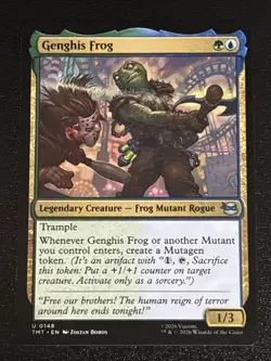 MTG Teenage Mutant Ninja Turtles Genghis Frog 0148 NM - Image 1