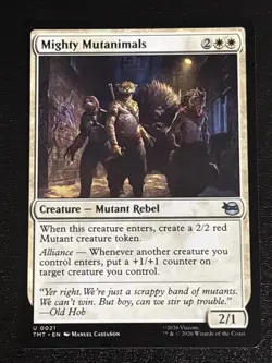 MTG Teenage Mutant Ninja Turtles Mighty Mutanimals 0021 NM - Image 1