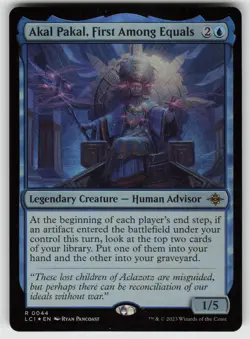 Akal Pakal, First Among Equals Foil R The Lost Caverns of Ixalan 44 MTG - Image 1