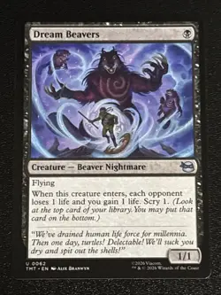 MTG Teenage Mutant Ninja Turtles Dream Beavers 0062 NM - Image 1