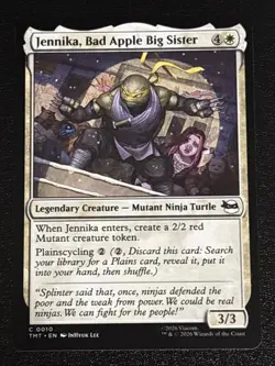 MTG Teenage Mutant Ninja Turtles Jennika, Bad Apple Big Sister 0010 NM - Image 1